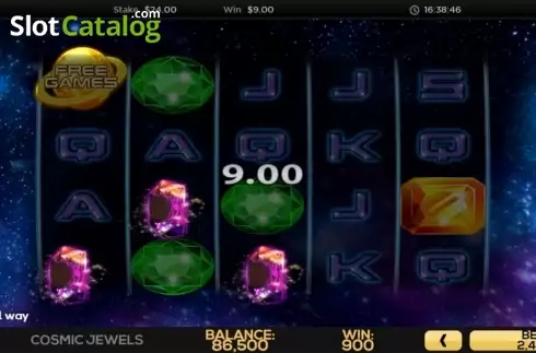 Скрин3. Cosmic Jewels (High 5 Games) слот