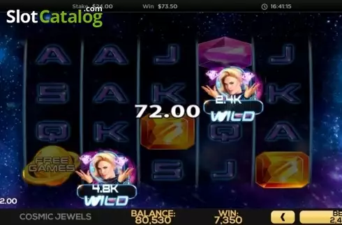 Скрин6. Cosmic Jewels (High 5 Games) слот
