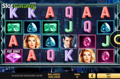 Скрин2. Shadow Diamond Noir слот