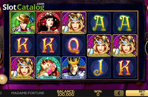 Скрин2. Madame Fortune (High 5 Games) слот