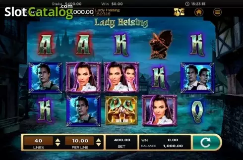 Скрин2. Lady Helsing слот
