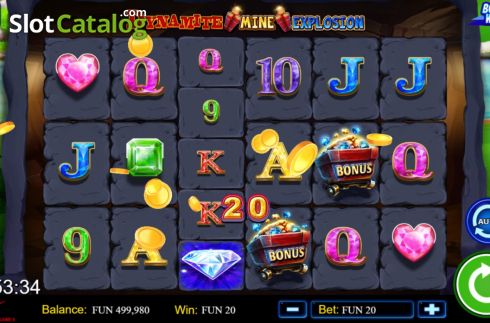 Скрин3. Dynamite Mine Explosion слот