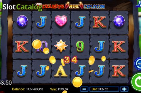 Скрин4. Dynamite Mine Explosion слот