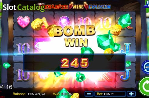Скрин5. Dynamite Mine Explosion слот