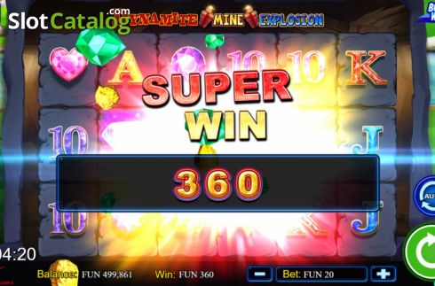 Скрин6. Dynamite Mine Explosion слот