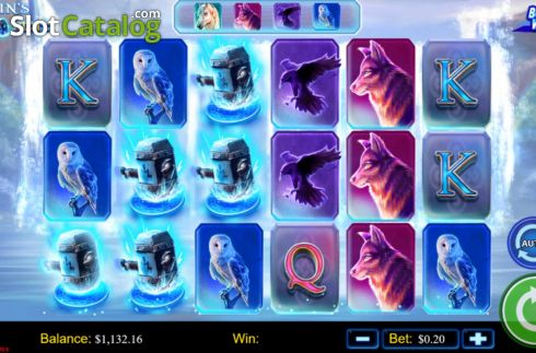 Скрин2. Odin's Wild Hunt слот