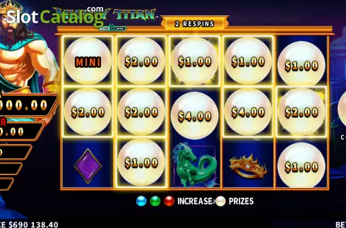 Скрин5. Mighty Titan Link and Win слот
