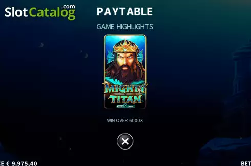 Скрин9. Mighty Titan Link and Win слот