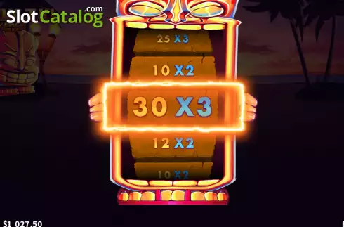 Скрин5. Flaming Tiki слот
