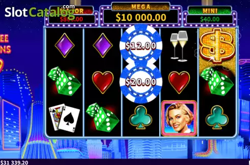 Скрин7. Vegas Mega Spin слот