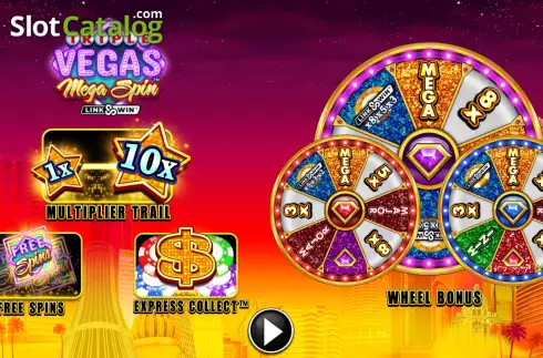 Скрин2. Triple Vegas Mega Spin слот