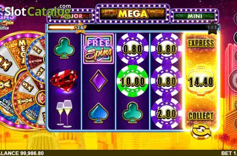 Скрин4. Triple Vegas Mega Spin слот