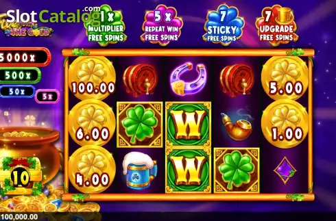 Скрин2. Fivefold the Gold слот