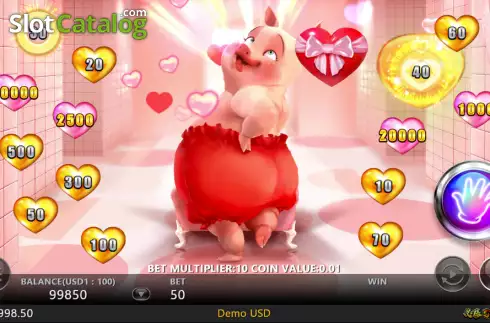 Скрин3. Spanking Piggy слот