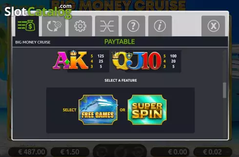 Скрин7. Big Money Cruise слот