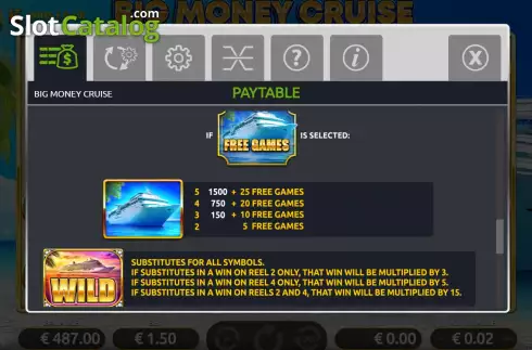 Скрин8. Big Money Cruise слот