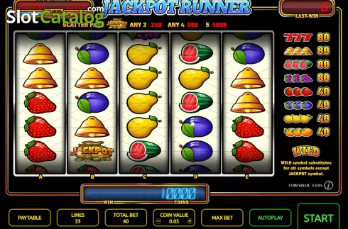 Скрин2. Jackpot Runner слот
