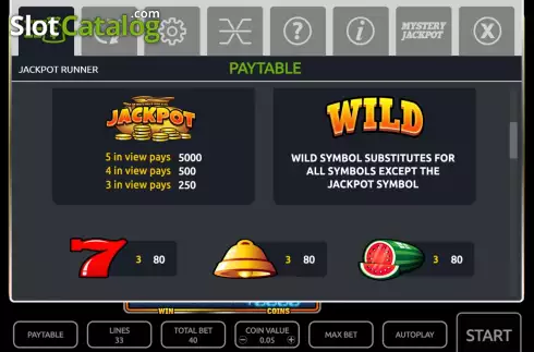 Скрин6. Jackpot Runner слот