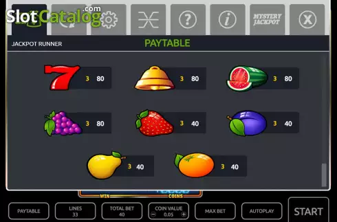 Скрин7. Jackpot Runner слот