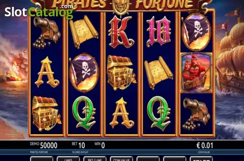 Скрин2. Pirates Fortune (Holland Power Gaming) слот