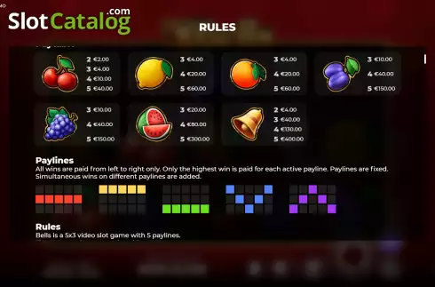 Скрин7. Bells (Hölle Games) слот