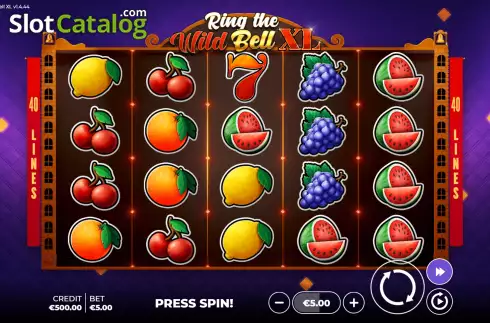 Скрин2. Ring the Wild Bell XL слот