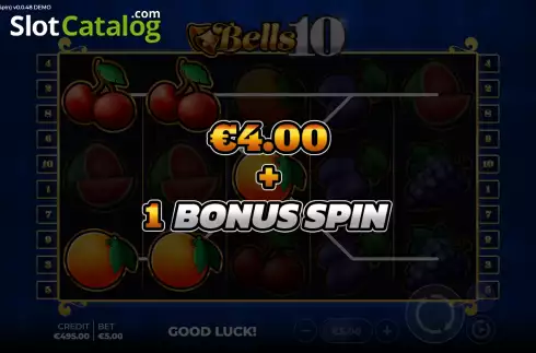 Скрин3. Bells 10 Bonus Spin слот