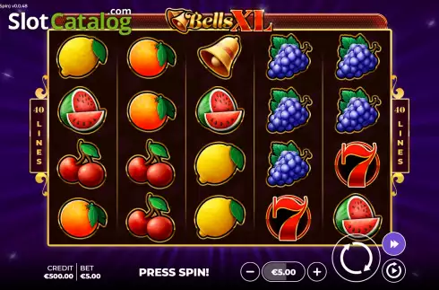 Скрин2. Bells XL Bonus Spin слот