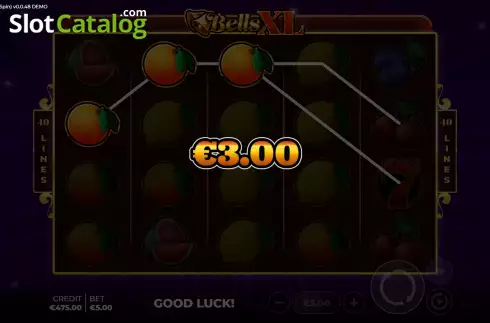 Скрин3. Bells XL Bonus Spin слот