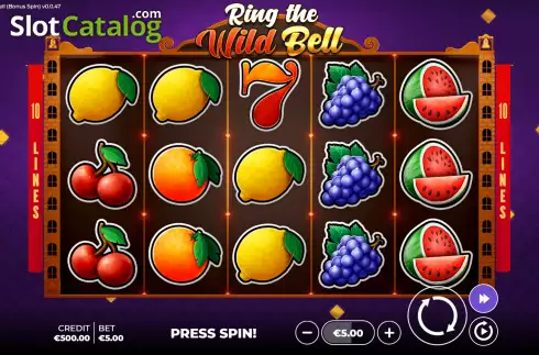 Скрин2. Ring the Wild Bell Bonus Spin слот