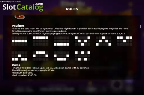 Скрин8. Ring the Wild Bell Bonus Spin слот
