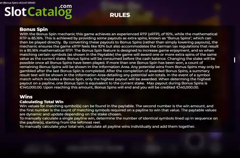 Скрин9. Ring the Wild Bell Bonus Spin слот