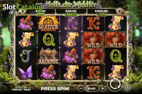 Скрин2. Holla die Waldfee слот