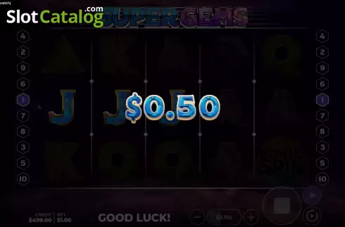 Скрин3. Super Gems слот