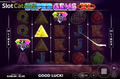 Скрин3. Super Gems XL слот