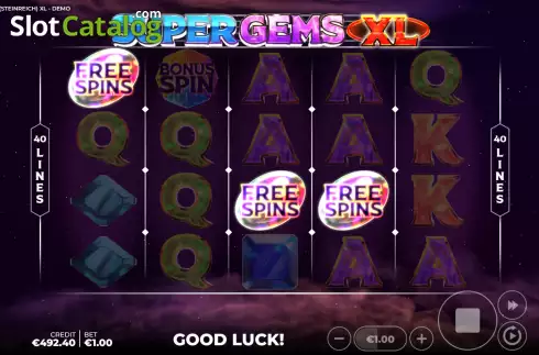 Скрин5. Super Gems XL слот