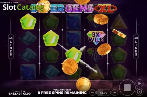 Скрин4. Super Gems XL слот
