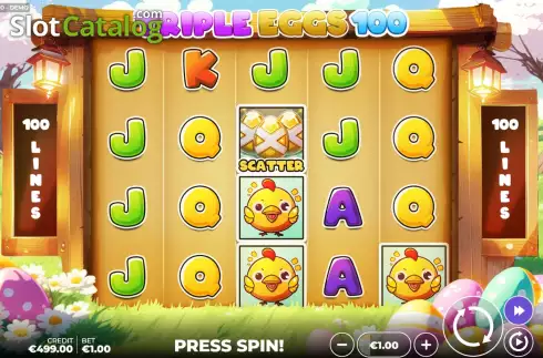 Скрин3. Triple Eggs 100 слот