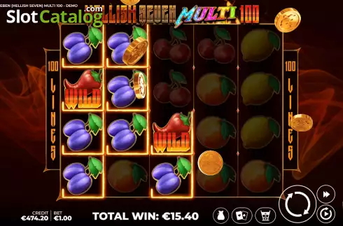 Скрин5. Hellish Seven Multi 100 слот