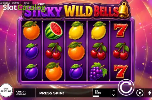 Скрин2. Sticky Wild Bell слот