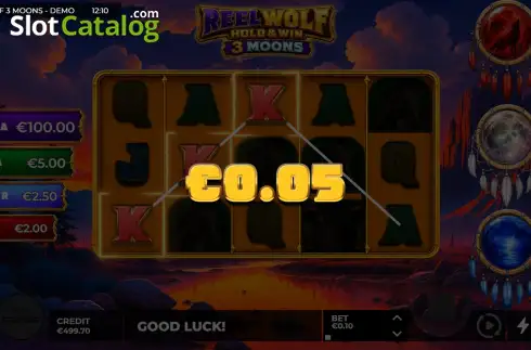 Скрин3. Reel Wolf 3 Moons слот