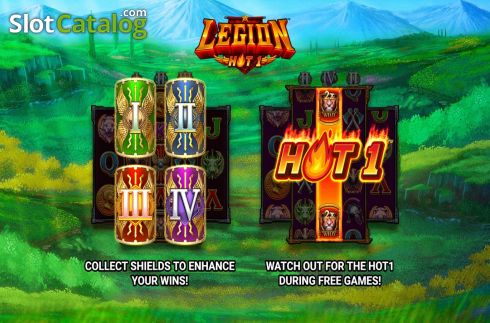 Скрин2. Legion Hot 1 слот