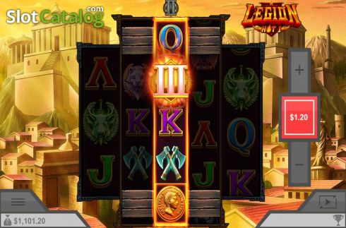 Скрин8. Legion Hot 1 слот