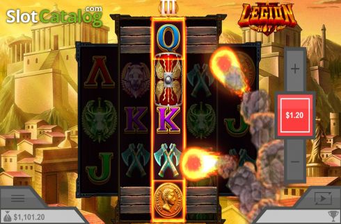 Скрин9. Legion Hot 1 слот