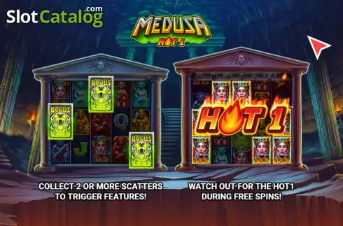 Скрин2. Medusa Hot 1 слот