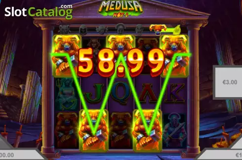 Скрин9. Medusa Hot 1 слот