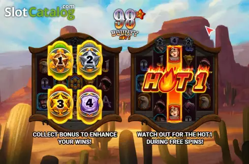 Скрин2. Bounty 98 Hot 1 слот