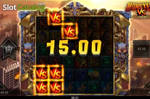 Скрин6. Monsters vs Gigablox слот