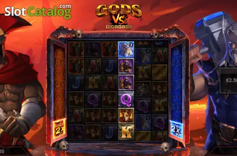 Скрин9. Gods vs Gigablox слот