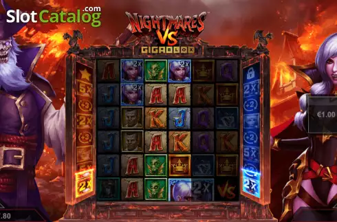Скрин8. Nightmares vs GigaBlox слот
